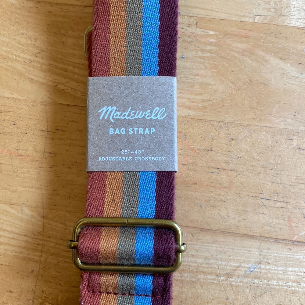 Madewell adjustable crossbody strap